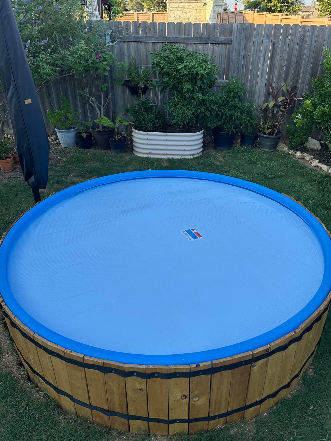 Customer photo review of GeoBubble CoolGuard™ Summer Cooling Pool Cover