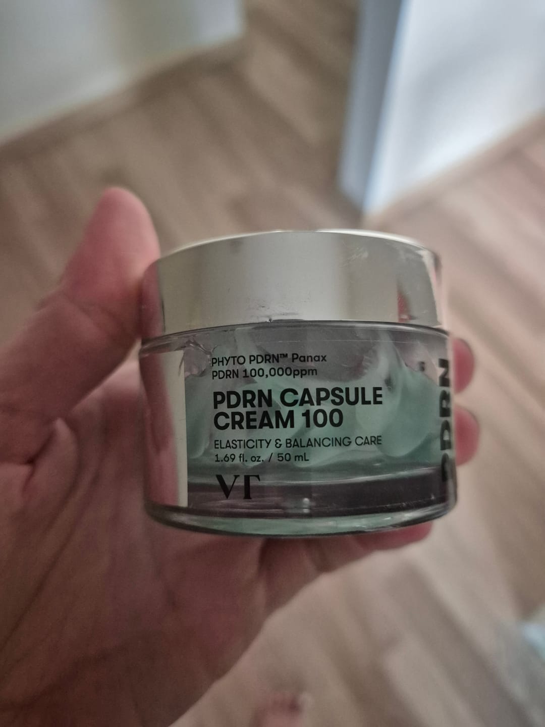 Customer photo review of Kapsulu krēms ar PDRN un peptīdiem VT Cosmetics PDRN Capsule Cream 100