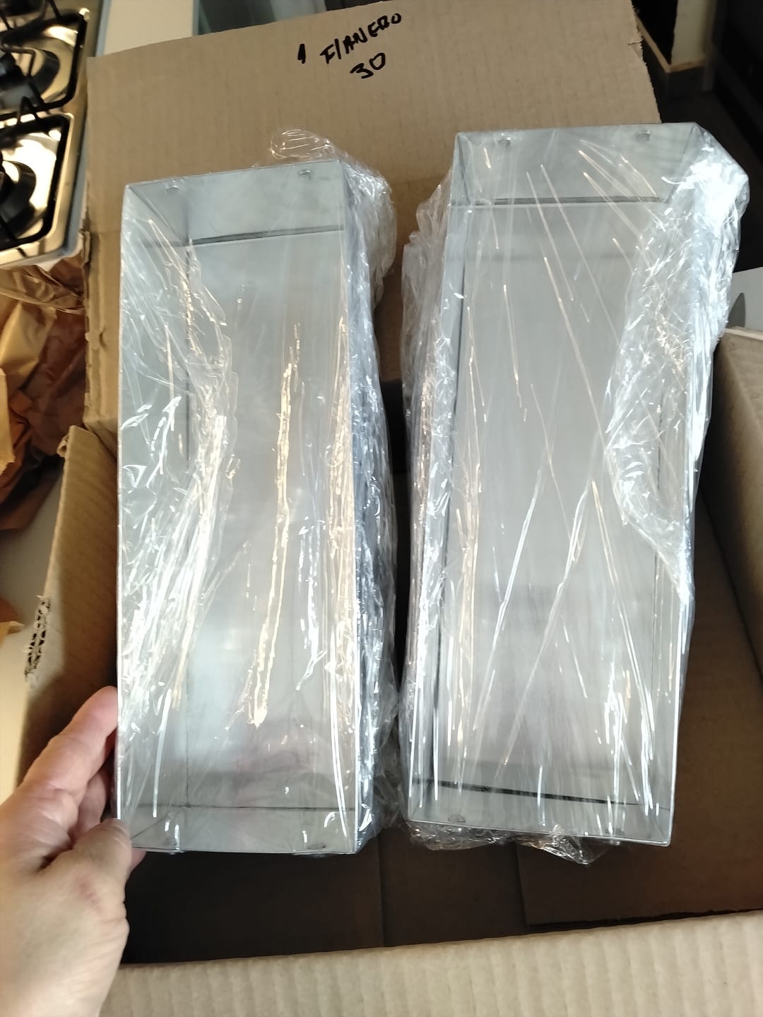 Customer photo review of Molde Lingote de Aluminio Desmontable