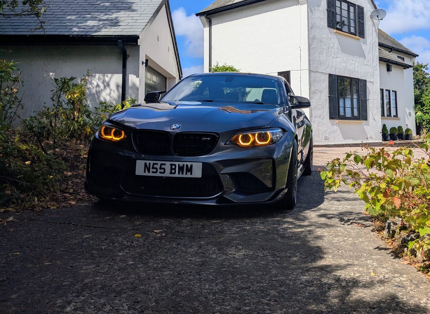 Customer photo review of BMW F87 M2 / F22 2 SERIES AMBER DRL KIT