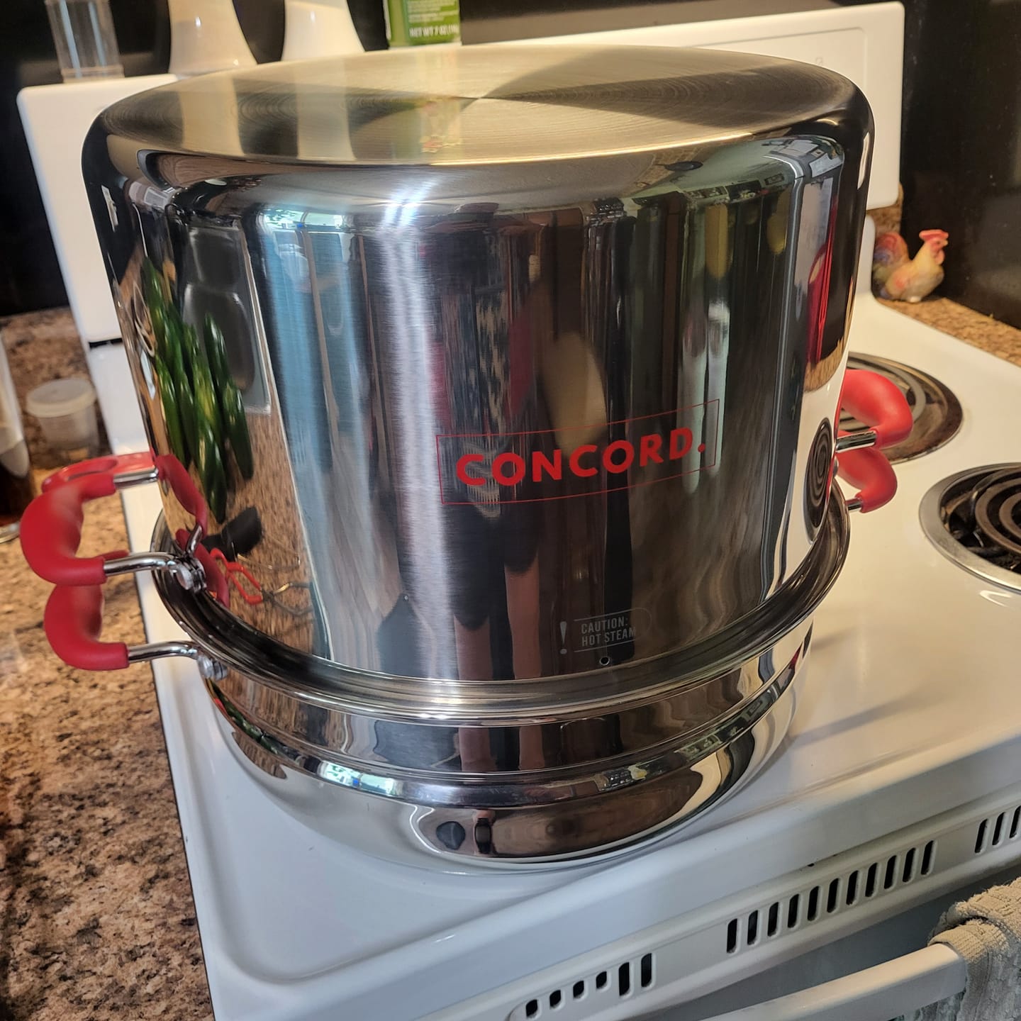 Customer photo review of Turbo Steam Canner