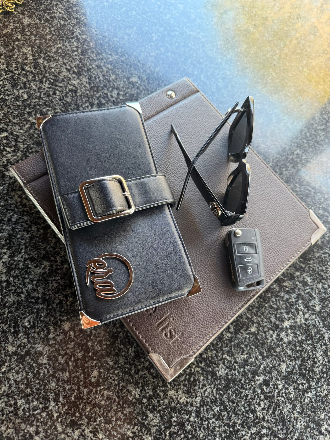 Customer photo review of Black ERA Signature Wallet