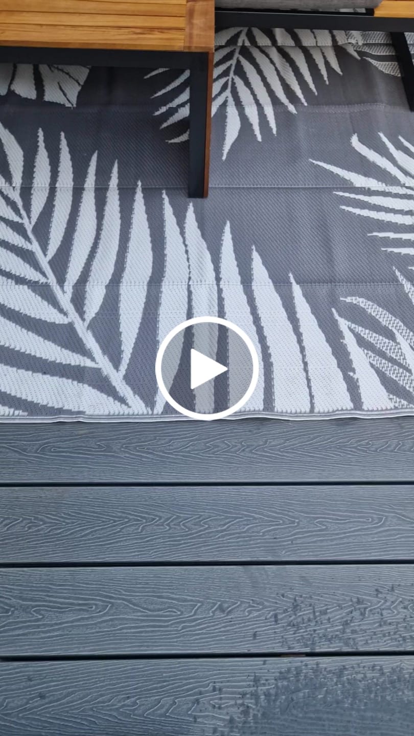 Customer video review of 3.6M Grey Composite Decking Board