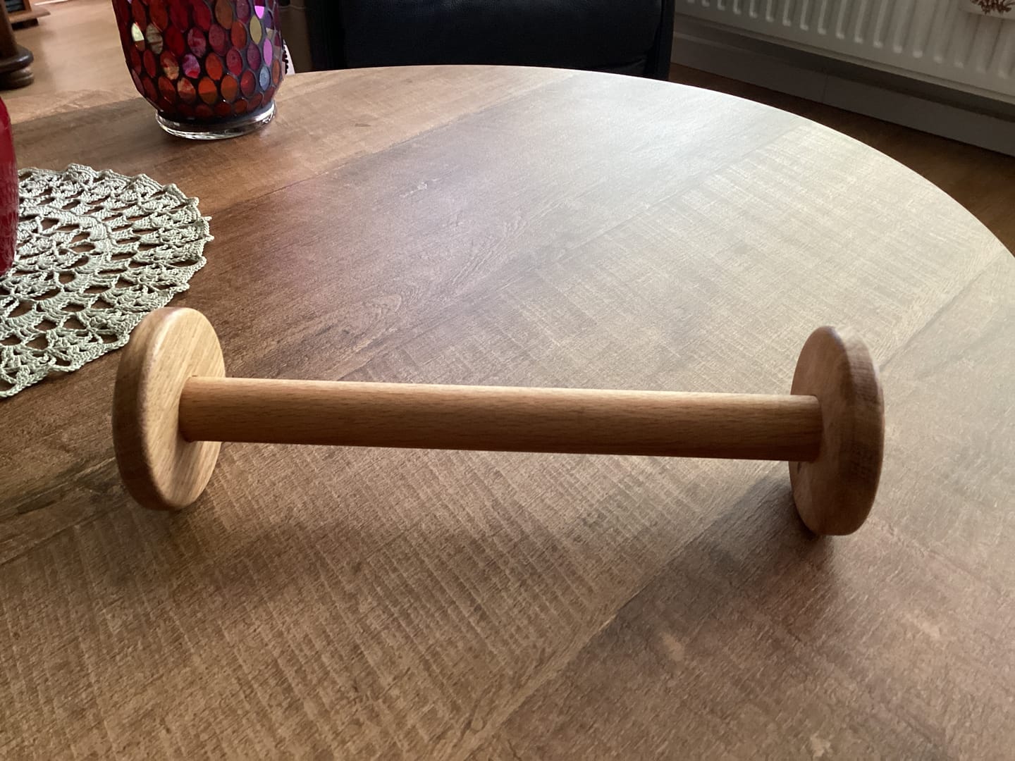 Customer photo review of Houten klossen voor borduurband