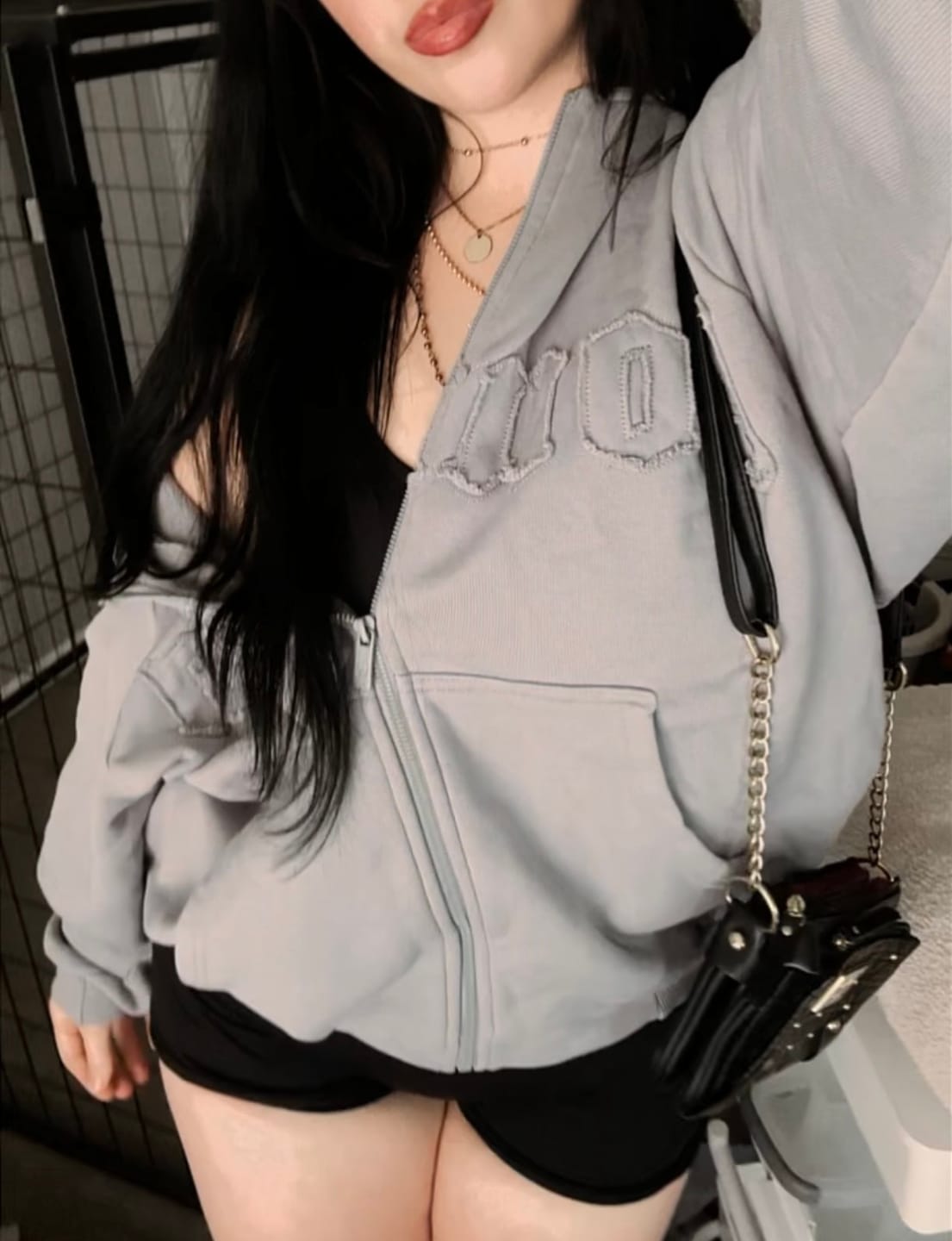 Customer photo review of W532 After Dark Hoodie