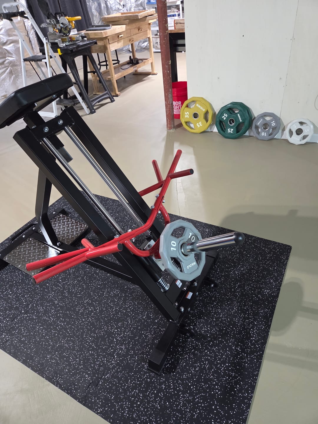 Customer photo review of Rubber Flooring Mat Set - 6 pcs