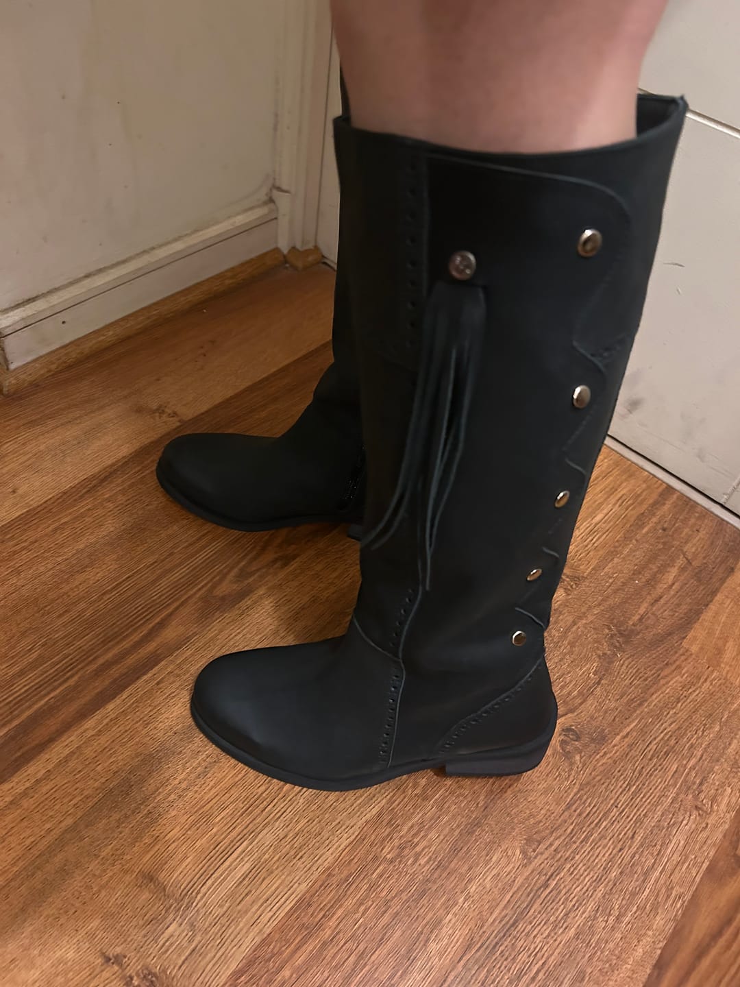 Customer photo review of Bota Mujer /Marina Negro