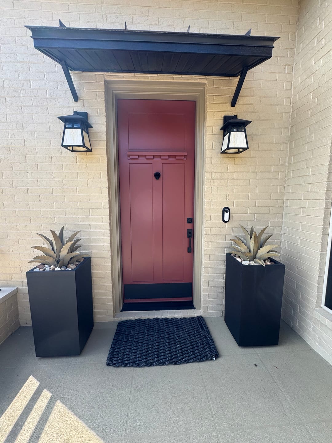 Customer photo review of Charcoal Doormat