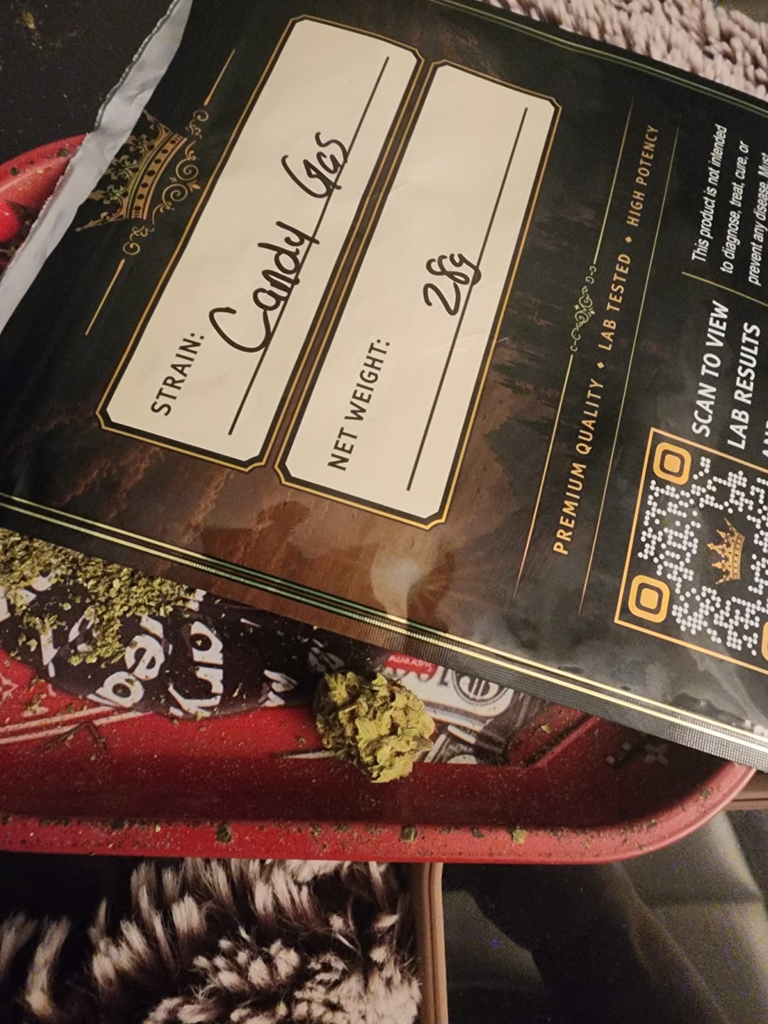 Customer photo review of Candy Gas Light Assist THCA