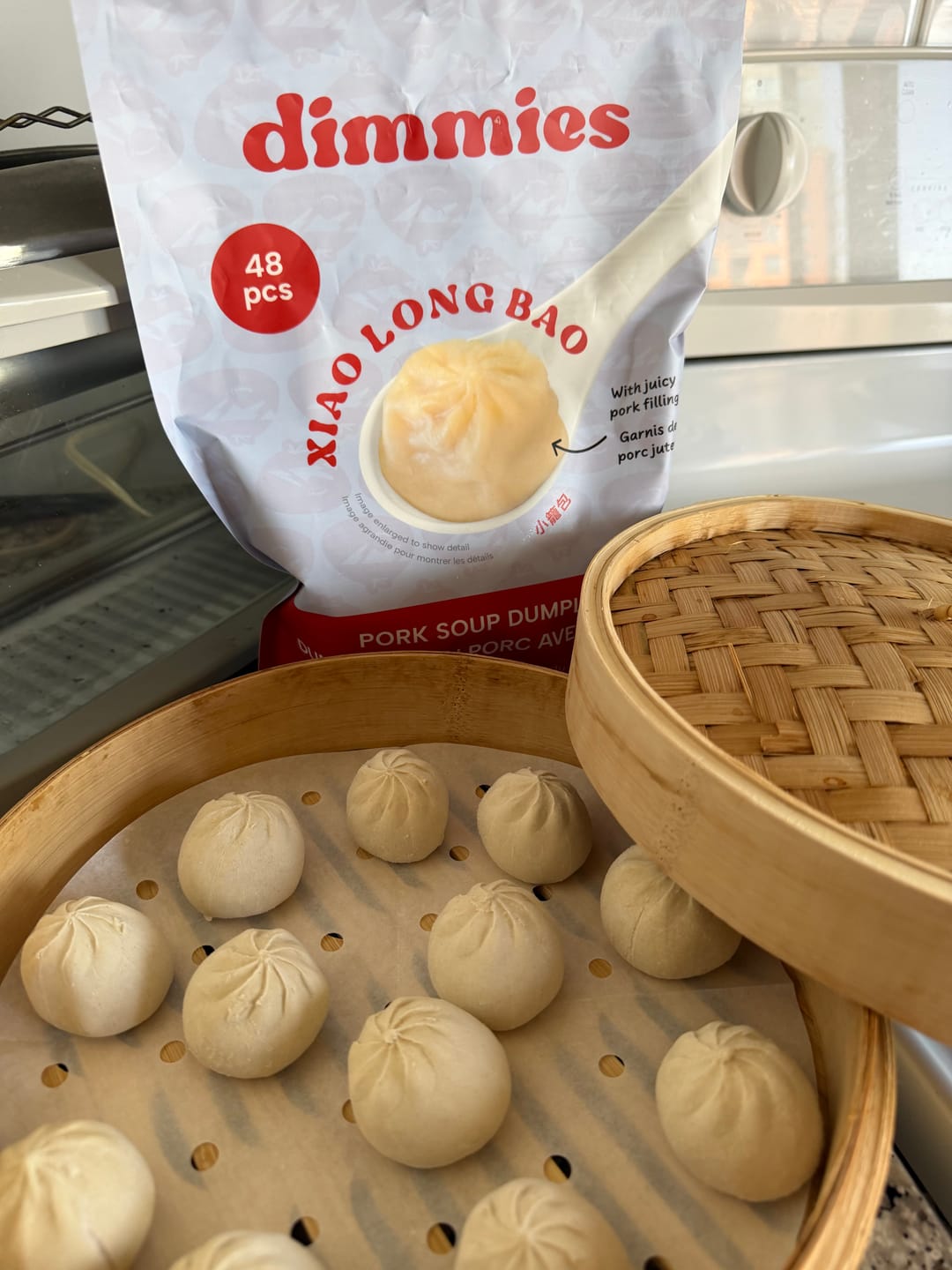 Customer photo review of Pork Soup Dumplings - 48 PC