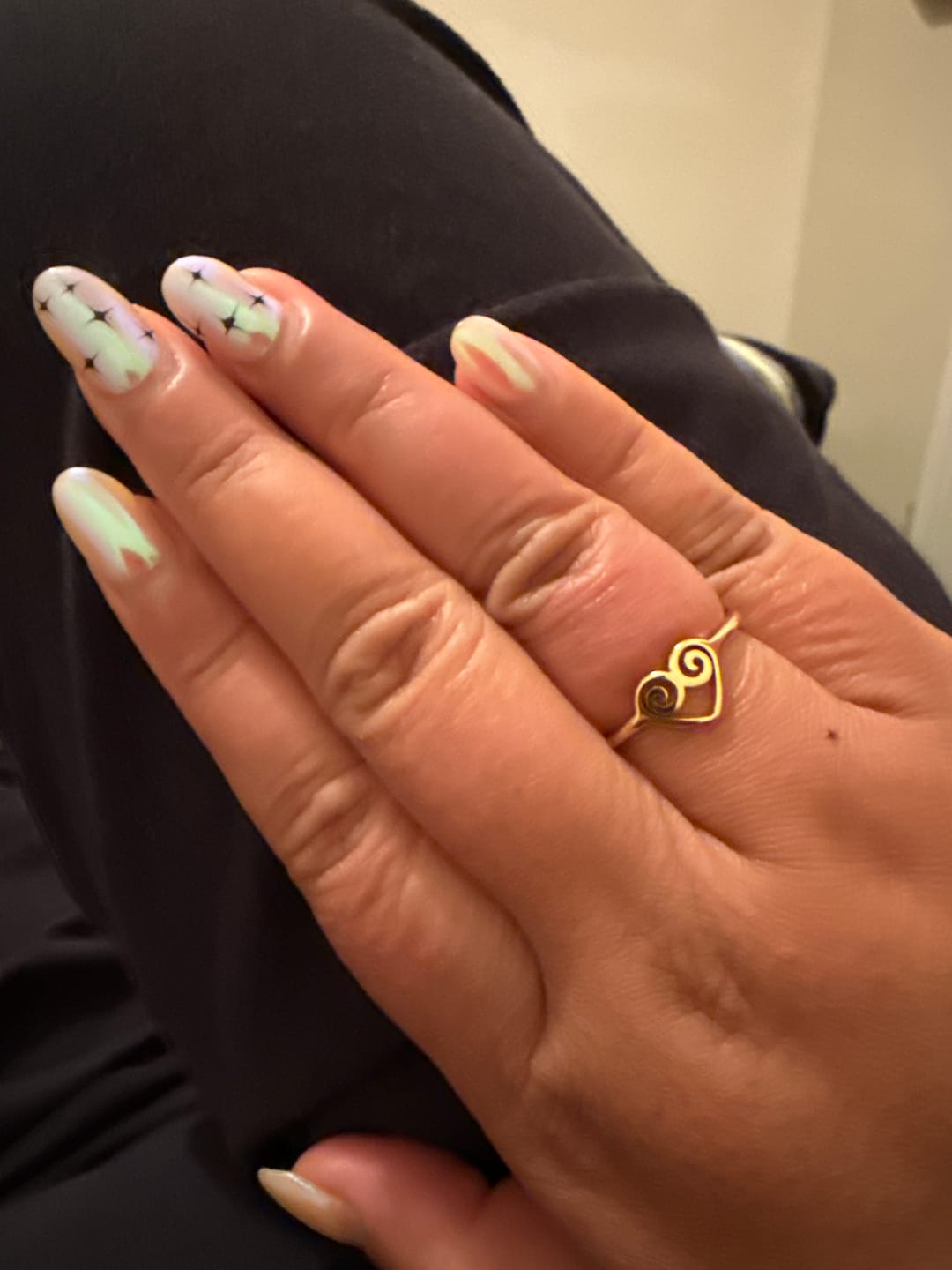 Customer photo review of Manawa & Co Aroha Heart Ring