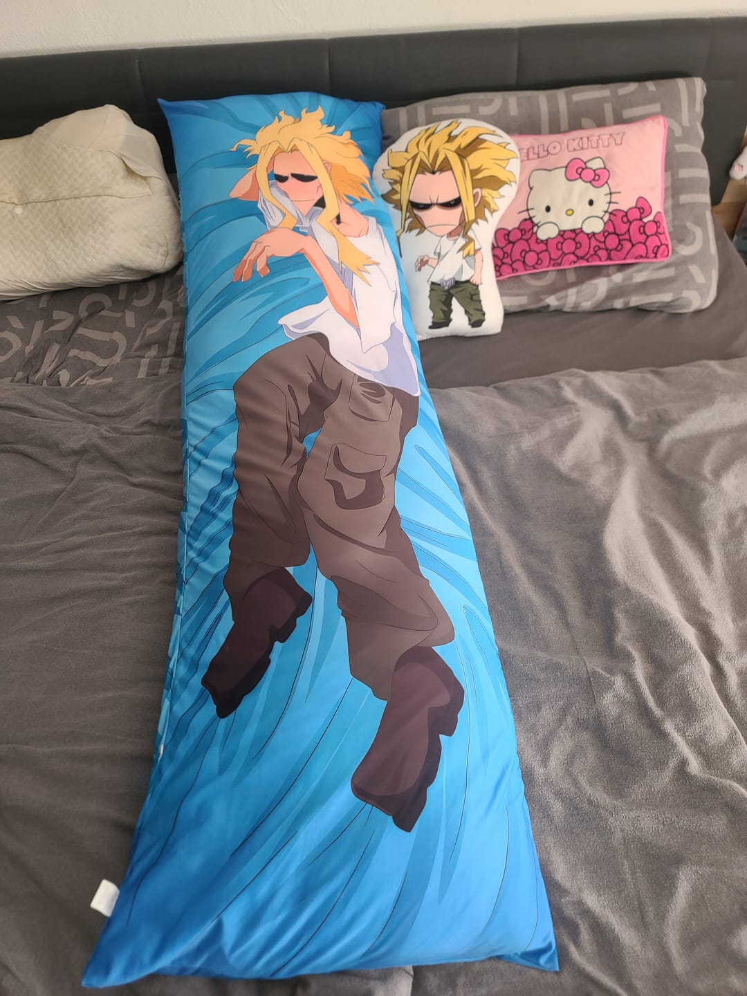 Customer photo review of All Might Body Pillow  All Might MHA