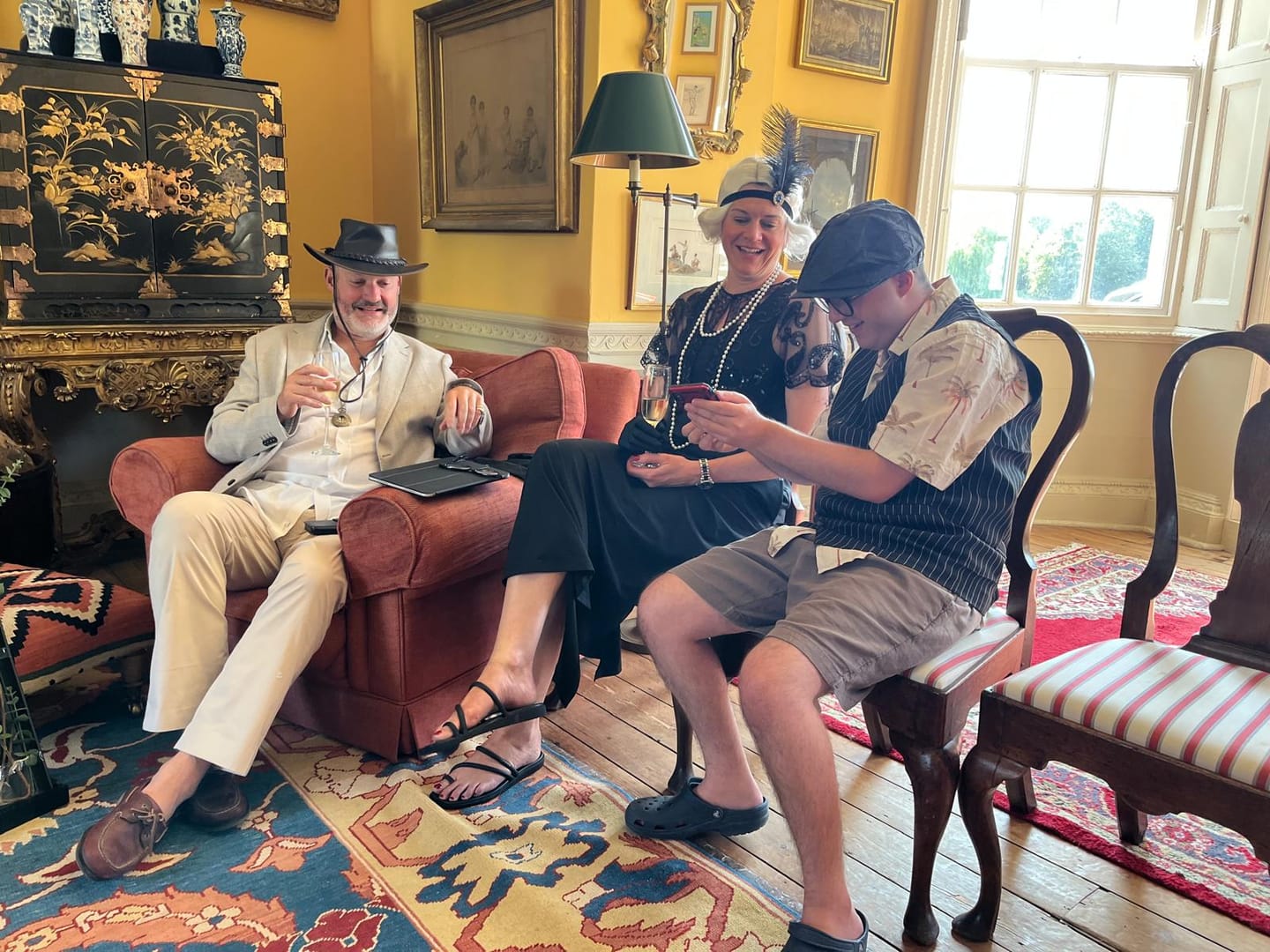 Customer photo review of Midnight on the Orient Express - An Agatha Christie themed murder mystery - 4 - 14 Players / English