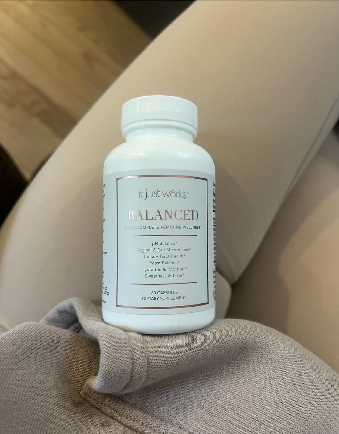 Customer photo review of Balanced 6-in-1 Feminine Wellness