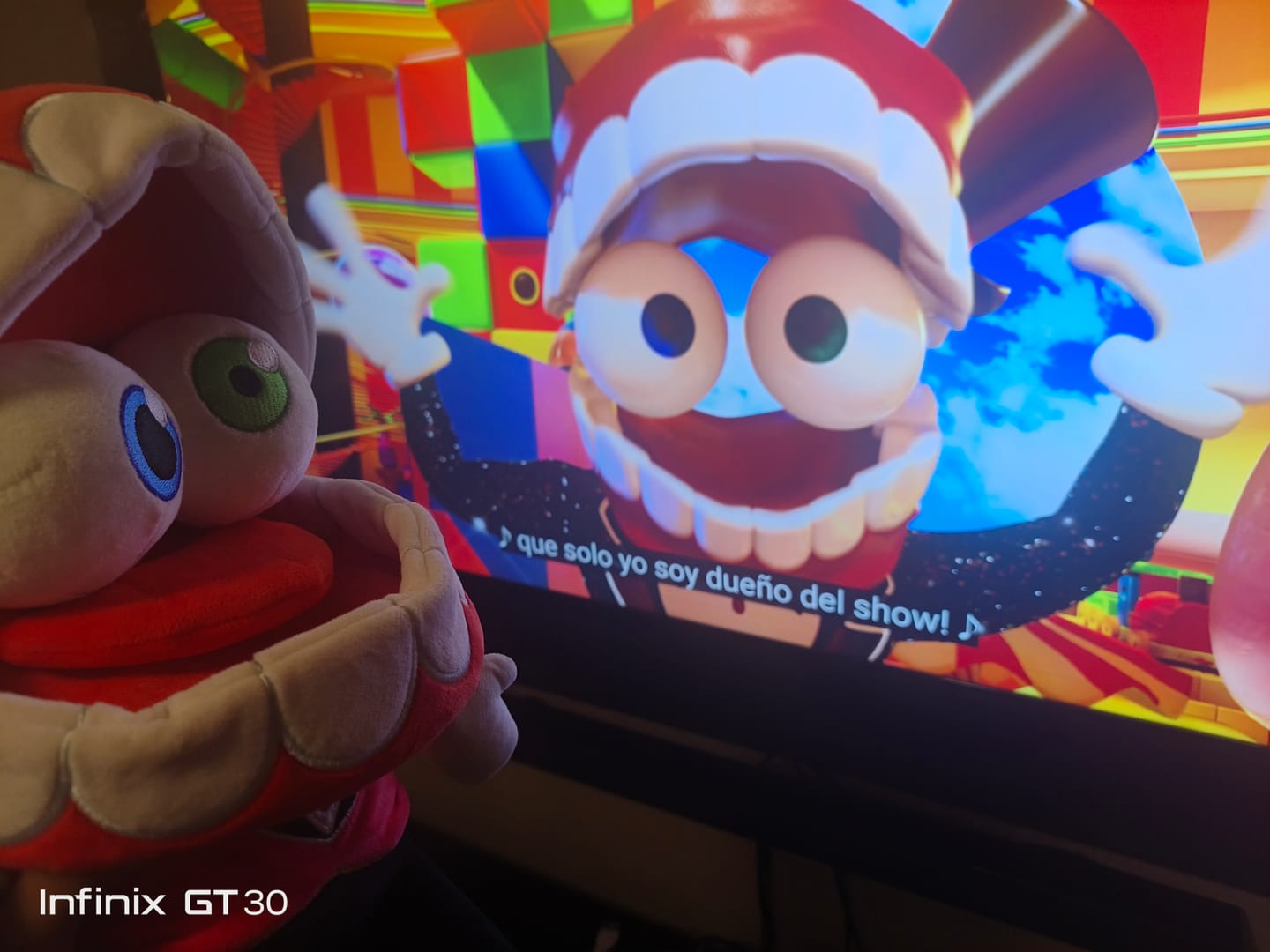 Customer photo review of Caine Plush