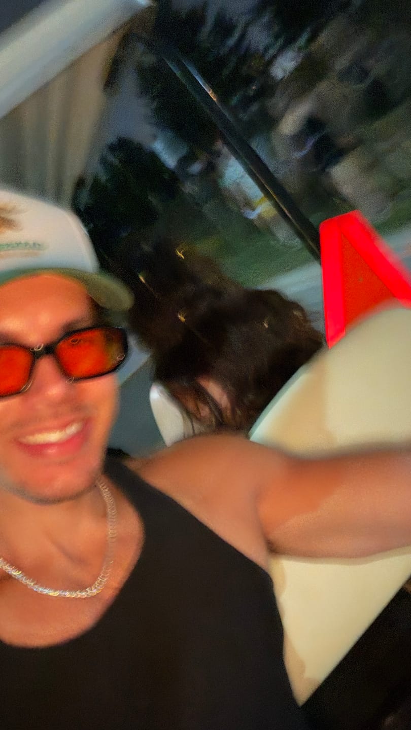 Customer photo review of BLOOD MOON BLUE LIGHT BLOCKERS