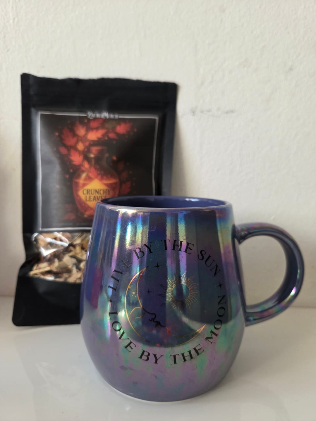 Customer photo review of Sonne & Mond Tasse – Mystischer Schimmer für magische Momente