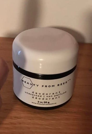 Customer photo review of Deodorant