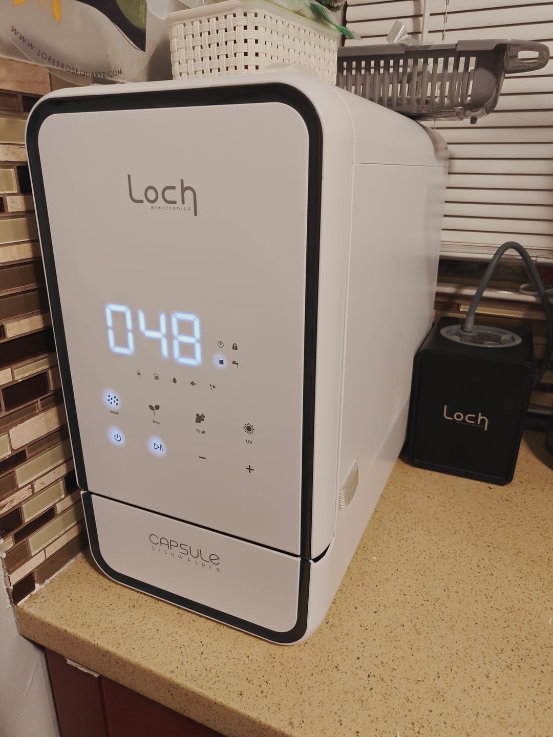 Customer photo review of Capsule Dishwasher