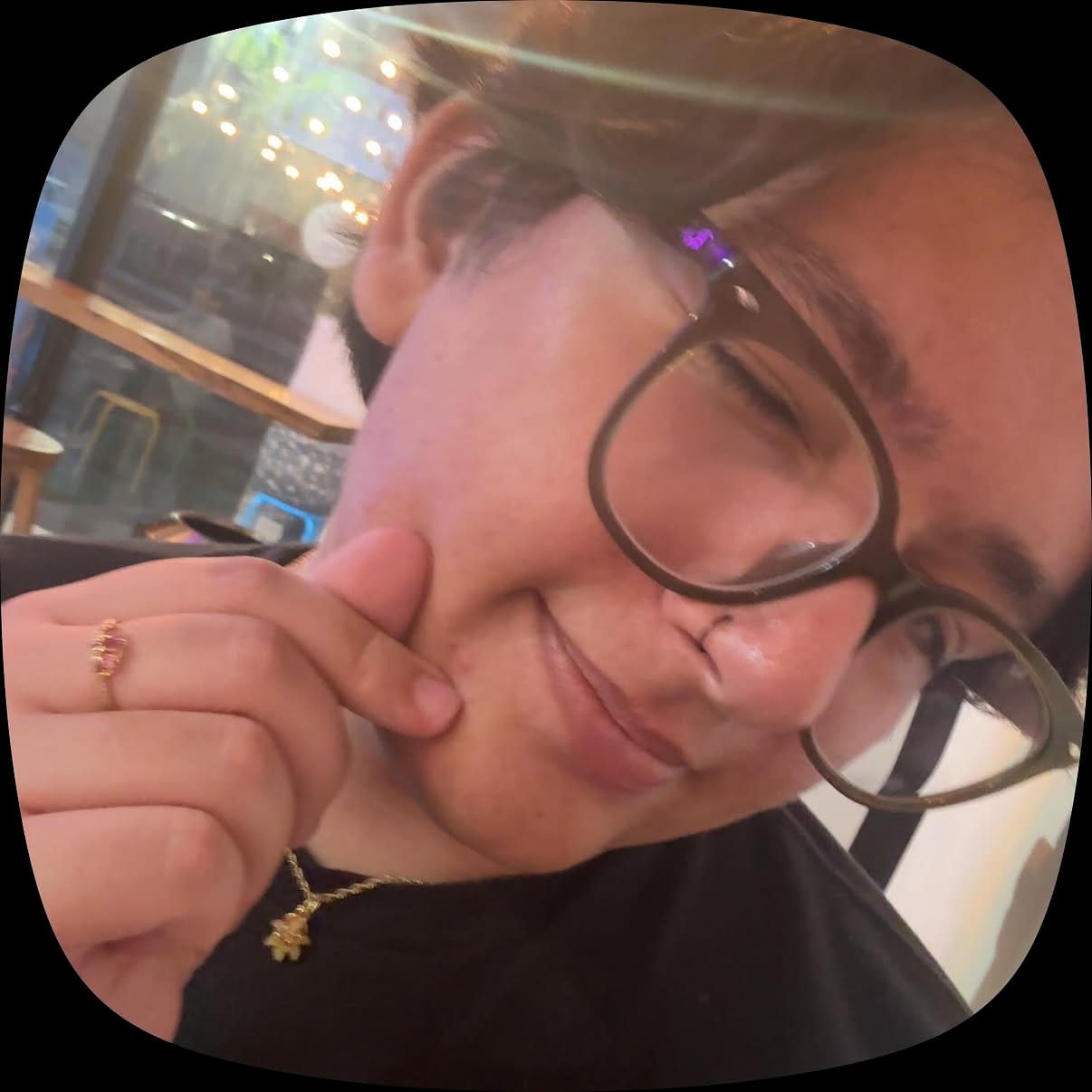 Customer photo review of Thin Rope Chain