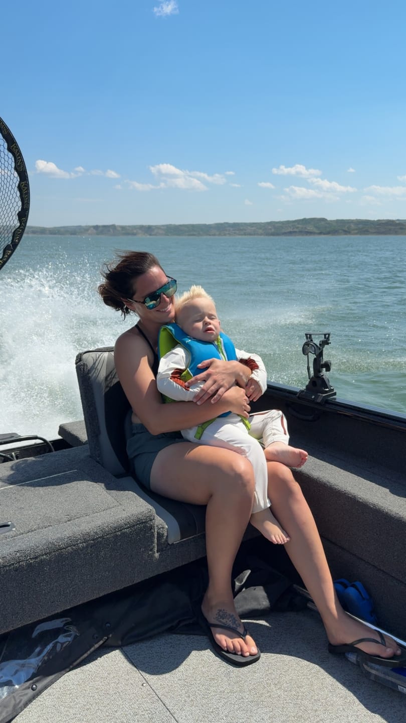Customer photo review of Baby and Toddler UPF 50+ Sun Protective Onesie