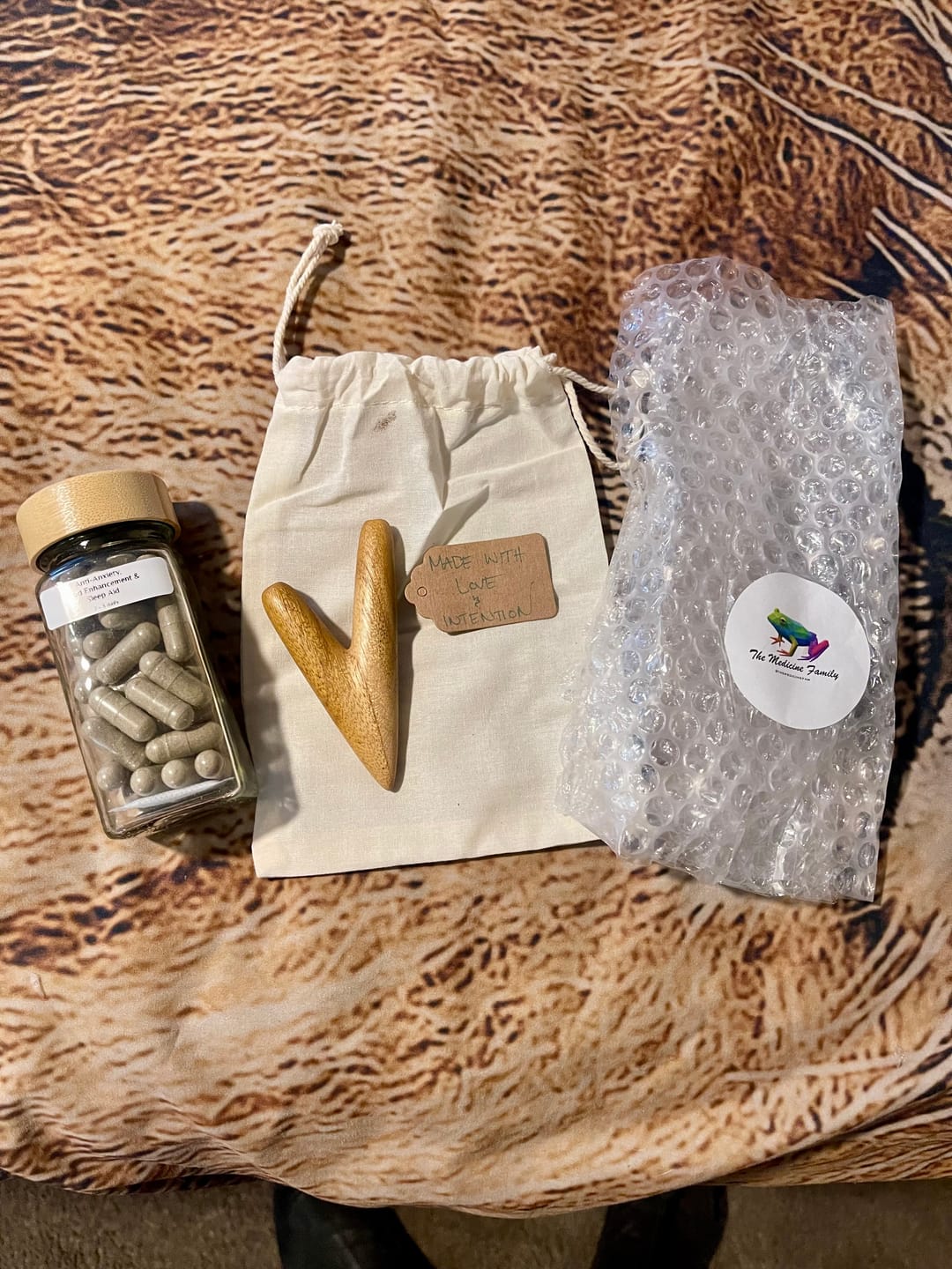 Customer photo review of Valerian Root, Lavender & Ashwagandha Capsules