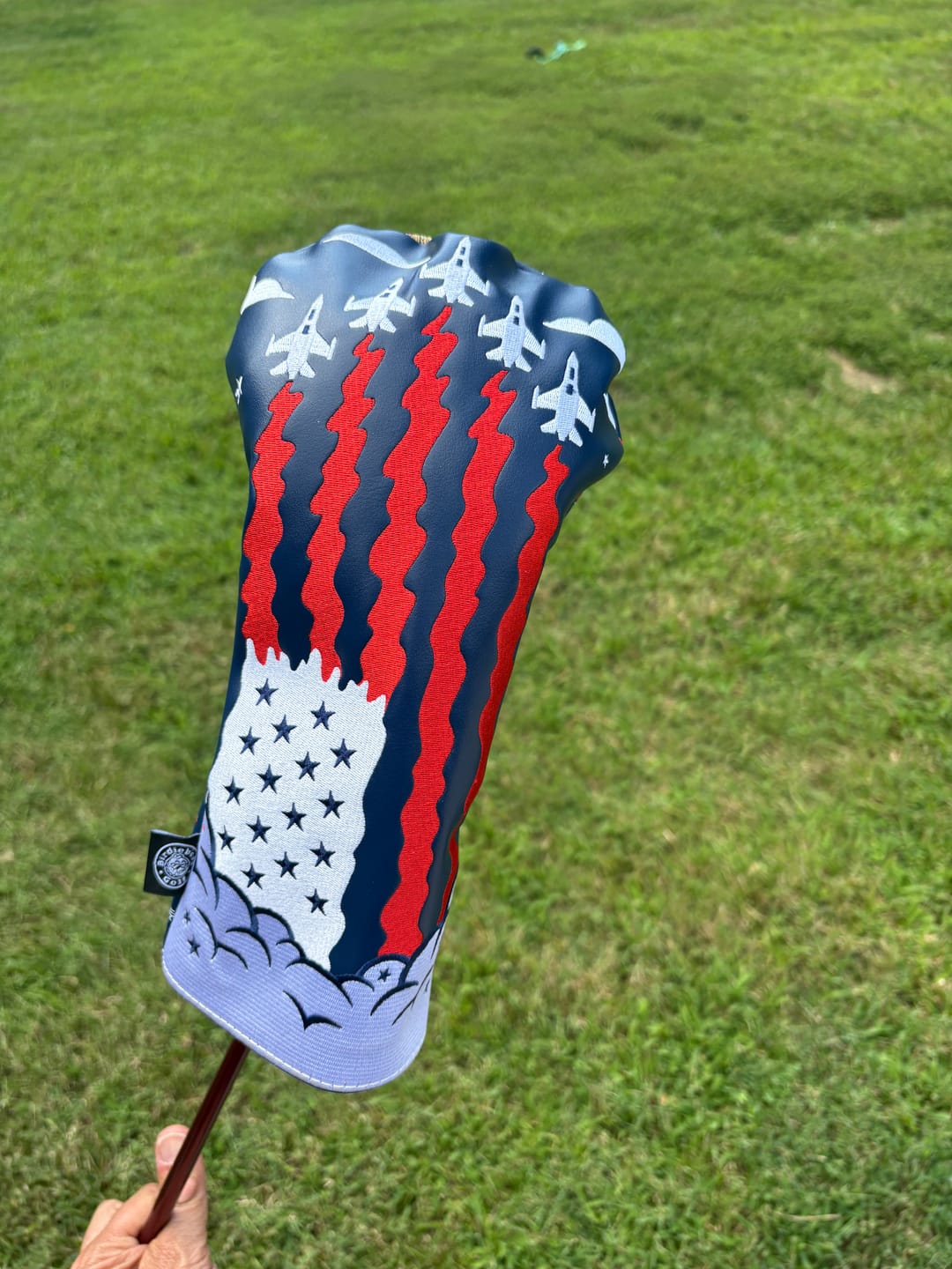 Customer photo review of USA Headcover Blue