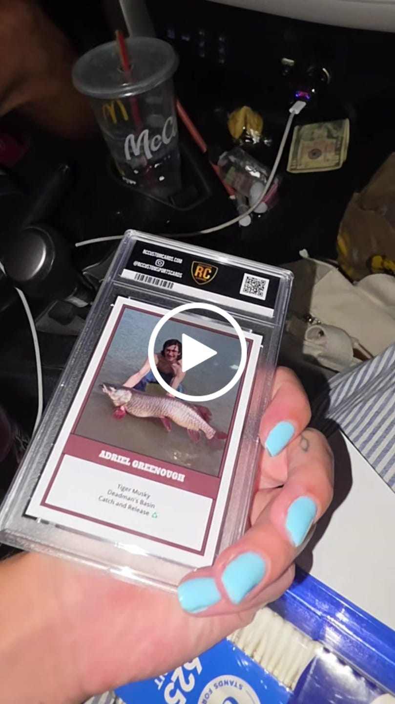 Customer video review of Custom Graded Card