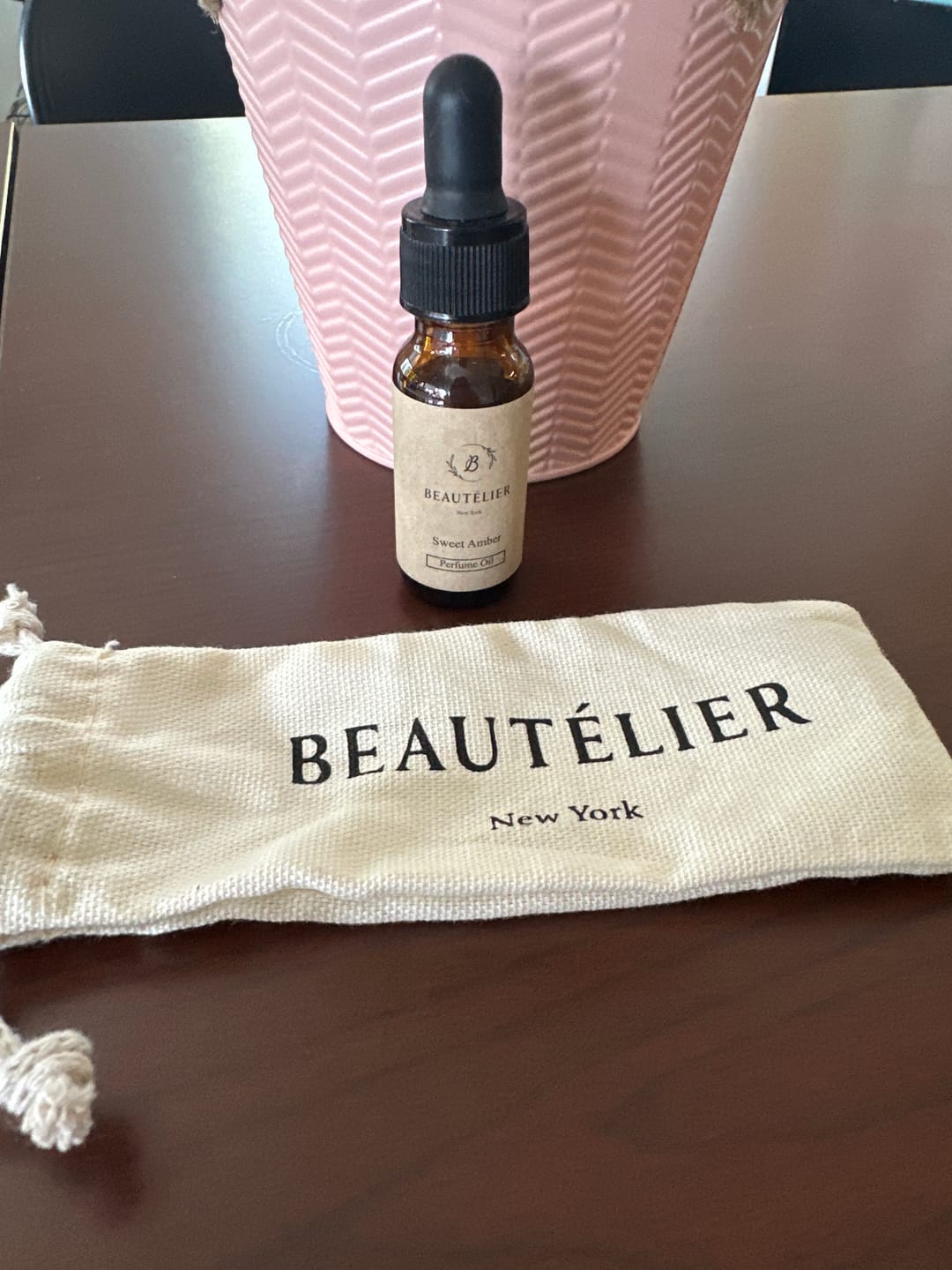 Customer photo review of Sweet Amber Perfume Oil
