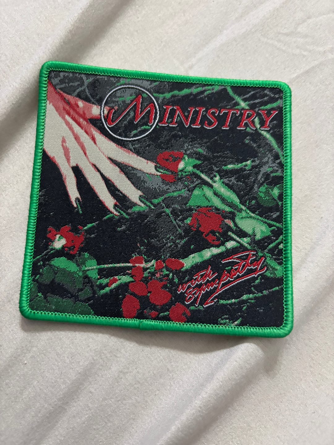 Customer photo review of Ministry - With Sympathy - Patch