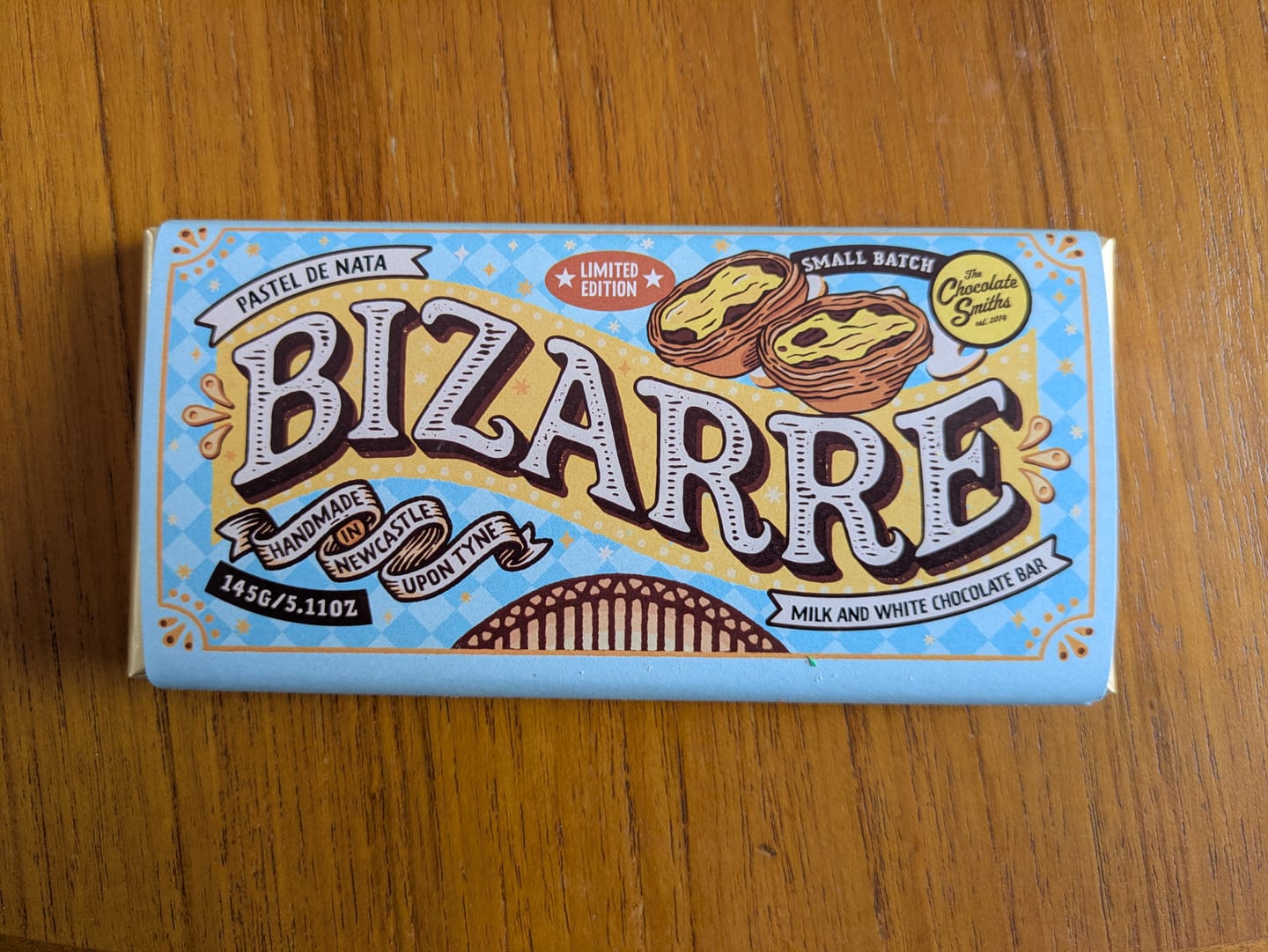 Customer photo review of Pastel De Nata Bizarre Bar - 145g