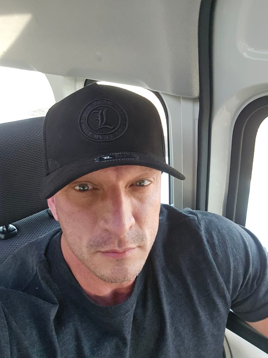 Customer photo review of A-FRAME HAT - SUEDE BLACK