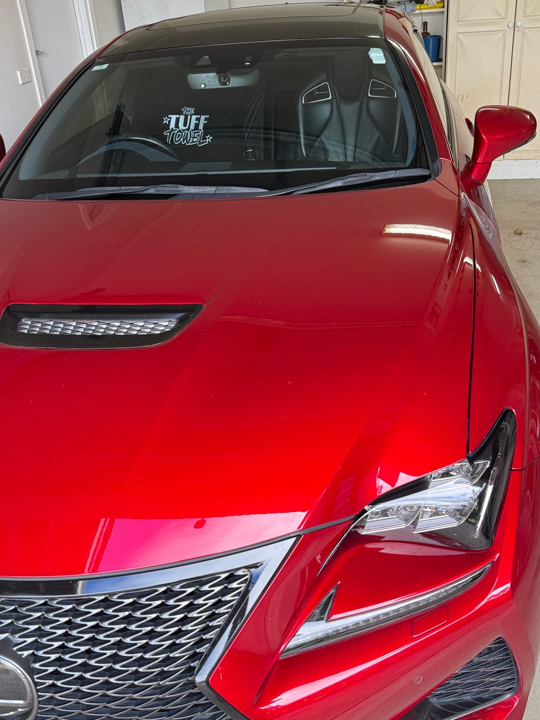 Customer photo review of Waterproof Car Towel Seat Cover - The OG
