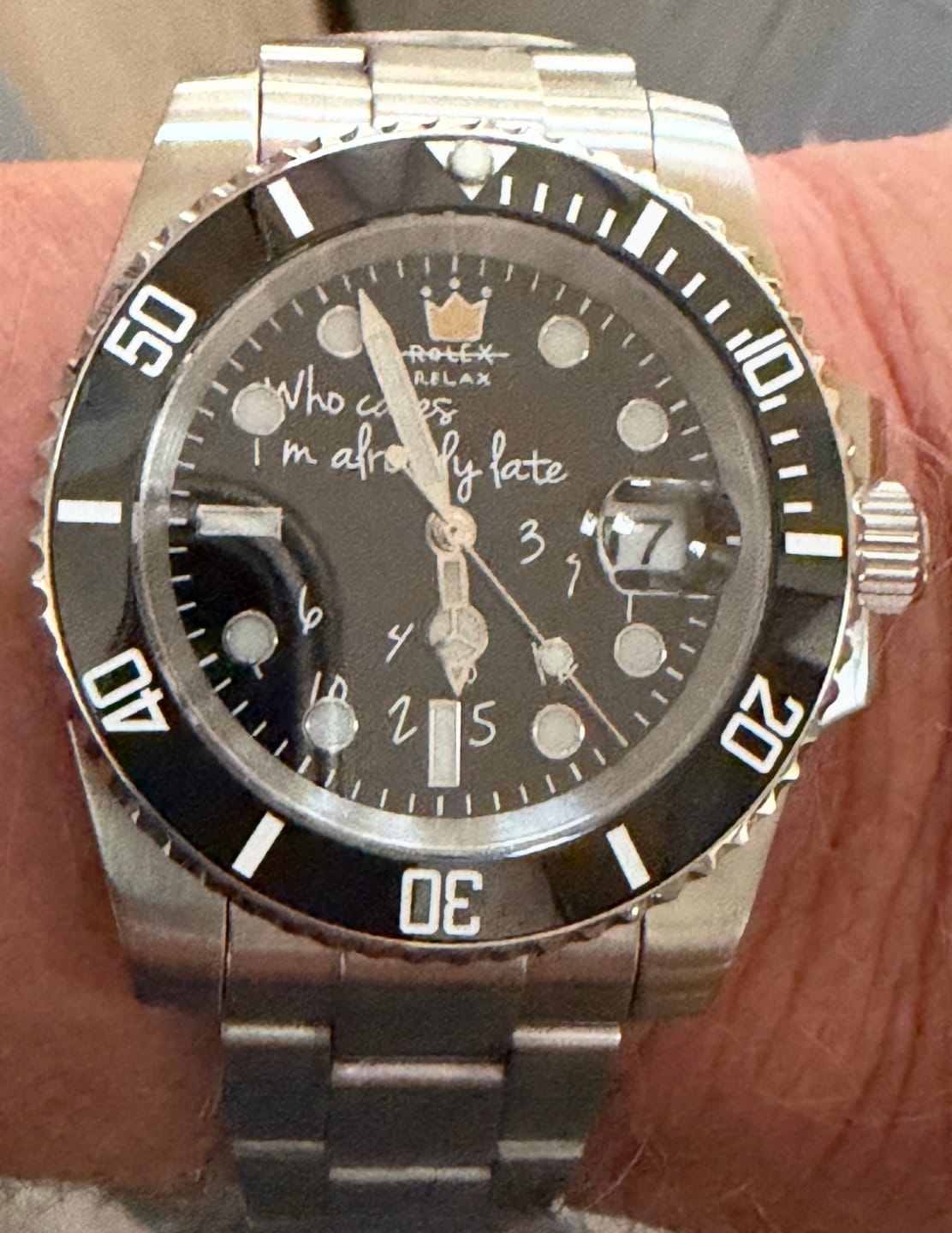 Customer photo review of HYDROCORE CLASSIC WATCH