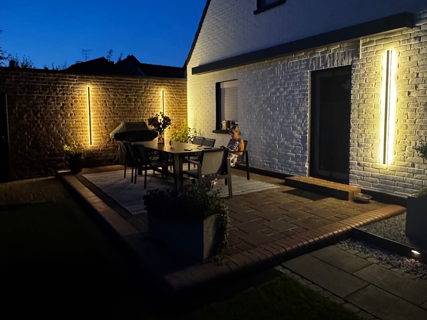 Customer photo review of WOMO Lineare Außenwandleuchte-WM9000