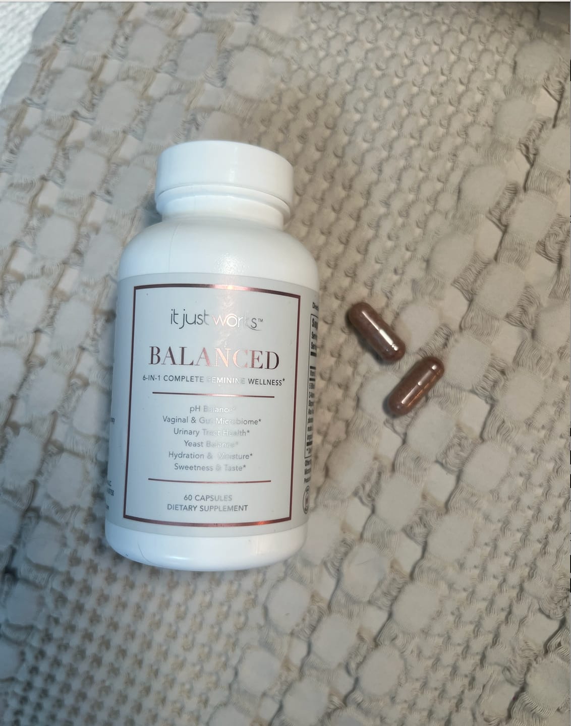 Customer photo review of Balanced 6-in-1 Feminine Wellness