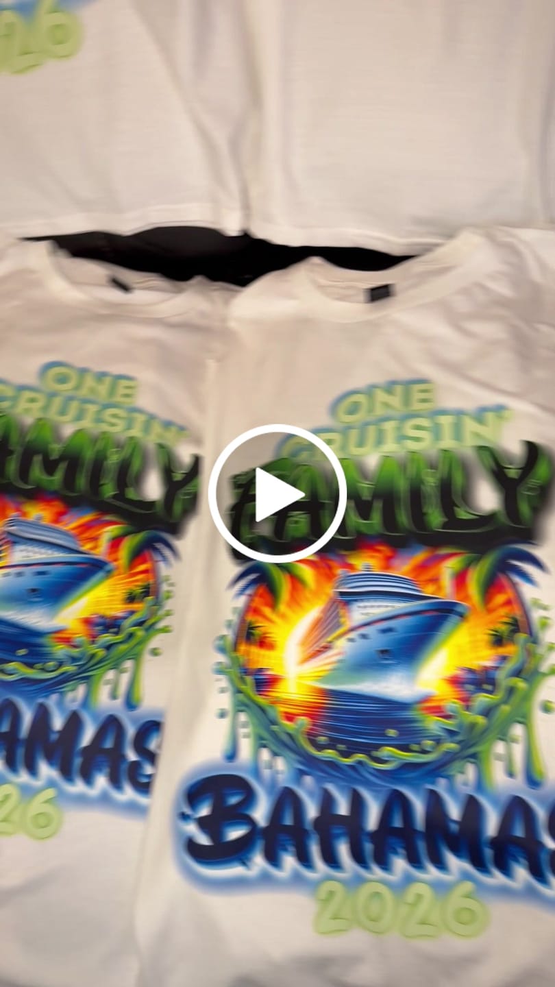 Customer video review of DTF Transfer by Size & Qty