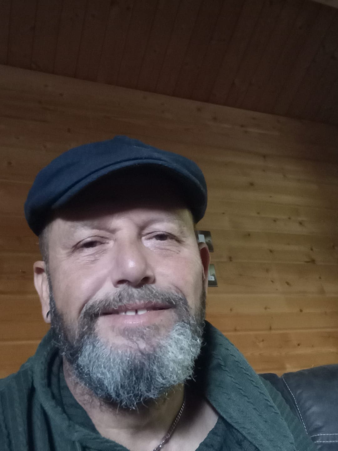 Customer photo review of Linen Bakerboy caps