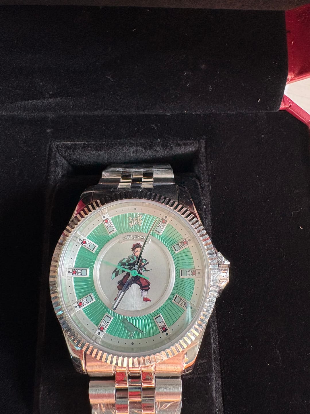 Customer photo review of Reloj Tanjiro Kamado | Demon Slayer: Kimetsu no Yaiba