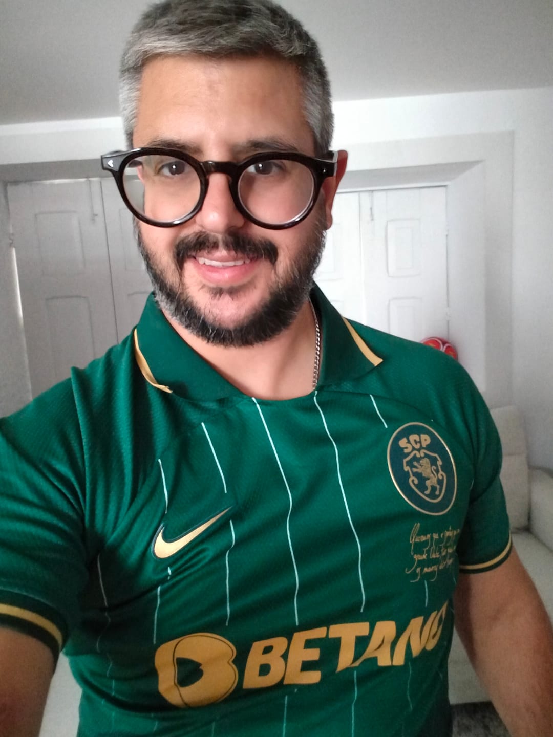 Customer photo review of Camisola Sporting Edição Especial 23/24 - Verde