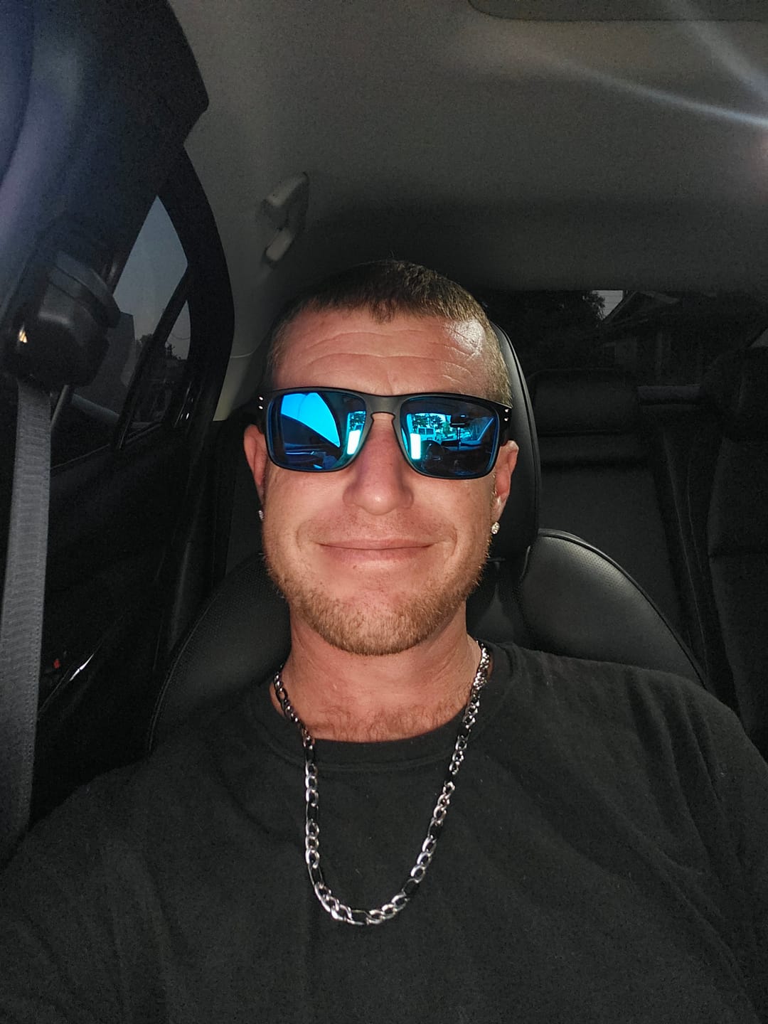 Customer photo review of 80Eighty® Polarized Sunglasses - Blue Chrome