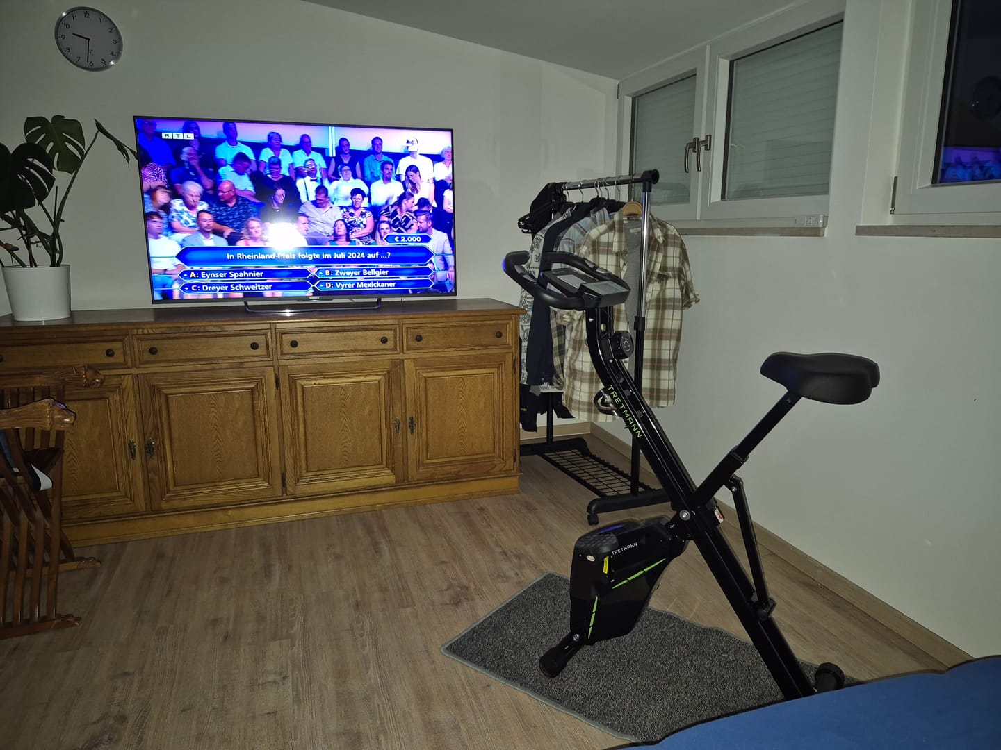 Customer photo review of Tretmann HOME - Klappbarer Heimtrainer