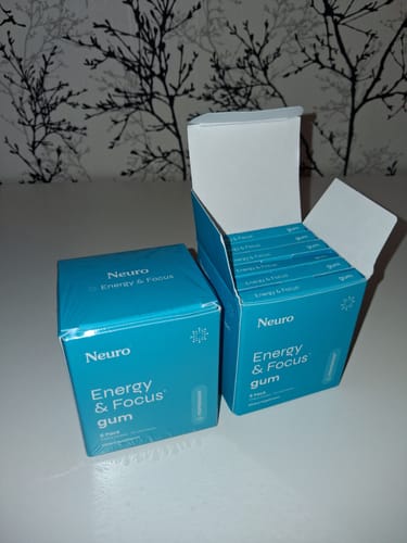 Customer photo review of Energy & Focus Gum