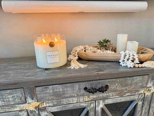 Customer photo review of Baby Big Ass Candle - Gardenia Tuberose - 150 oz