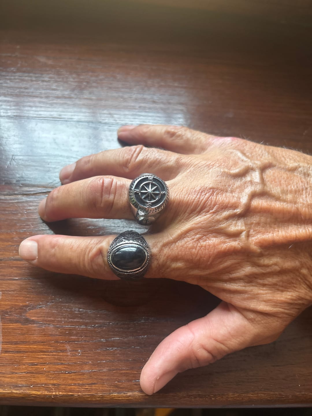 Customer photo review of BLACK EYES.