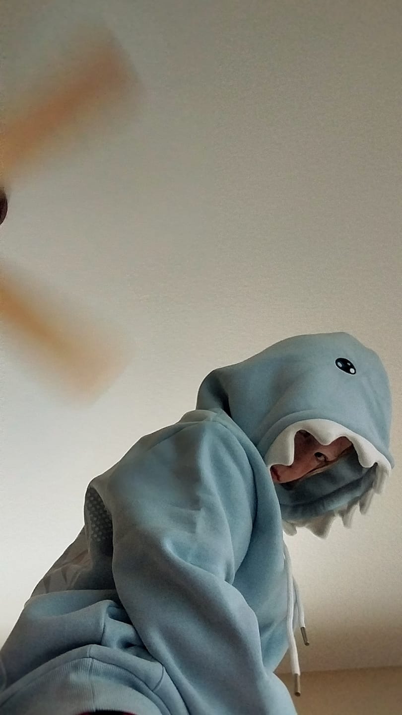 Customer photo review of Bubble Hoodie