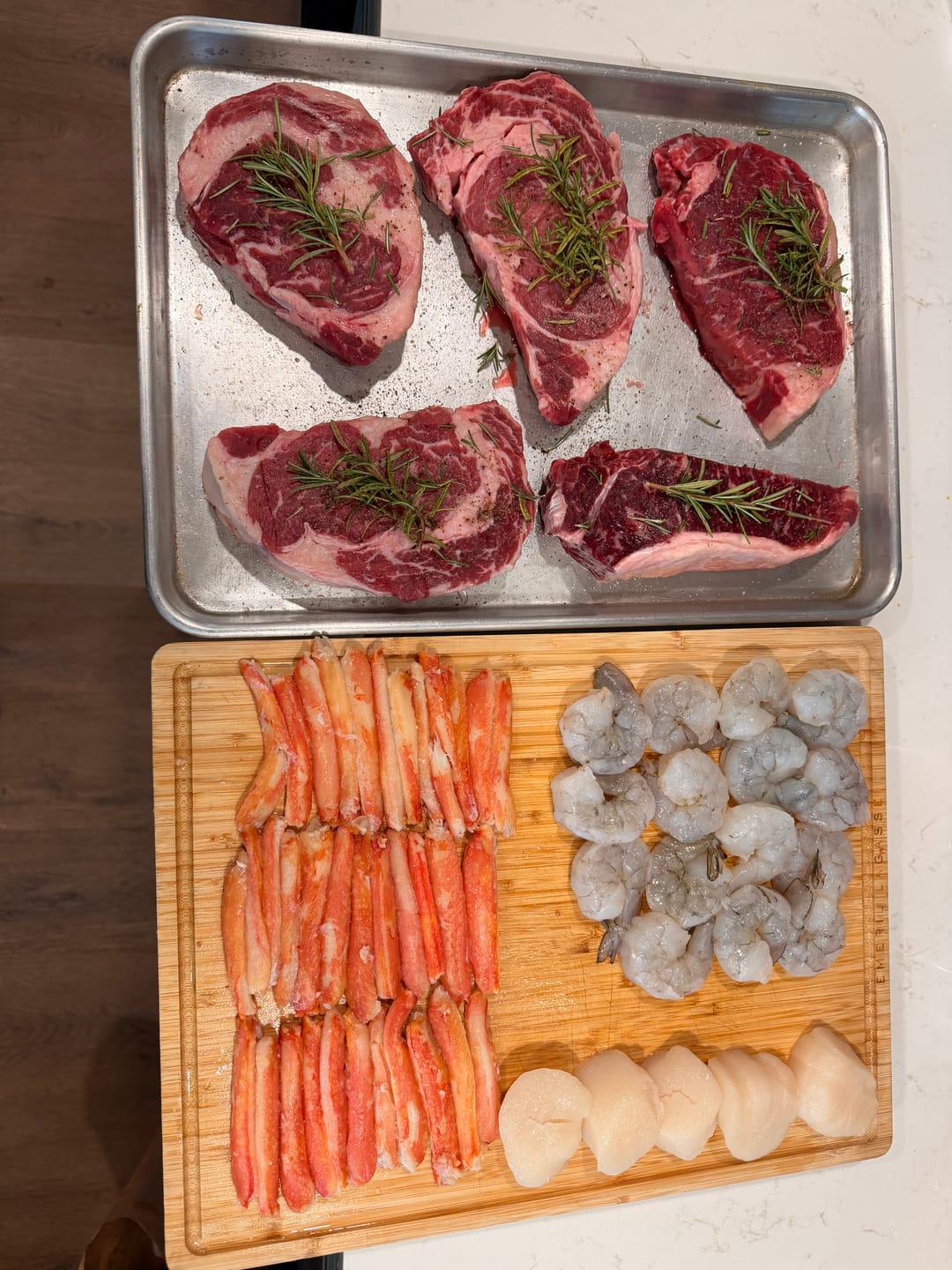 Customer photo review of Wild Japanese Sea Scallops, Sushi Grade, Extra Large (12oz portion)