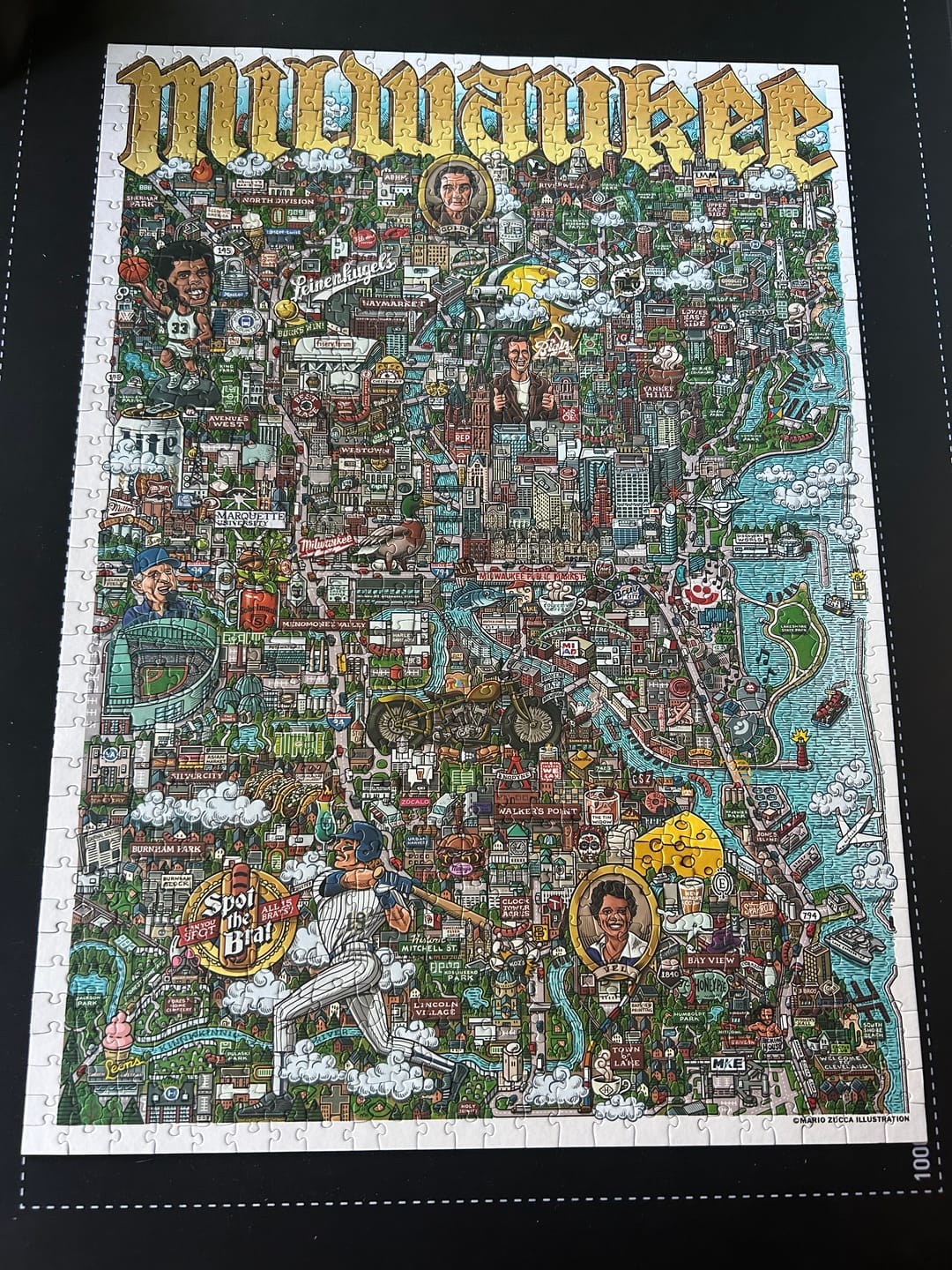 Customer photo review of Milwaukee | 1000 Piece Puzzle