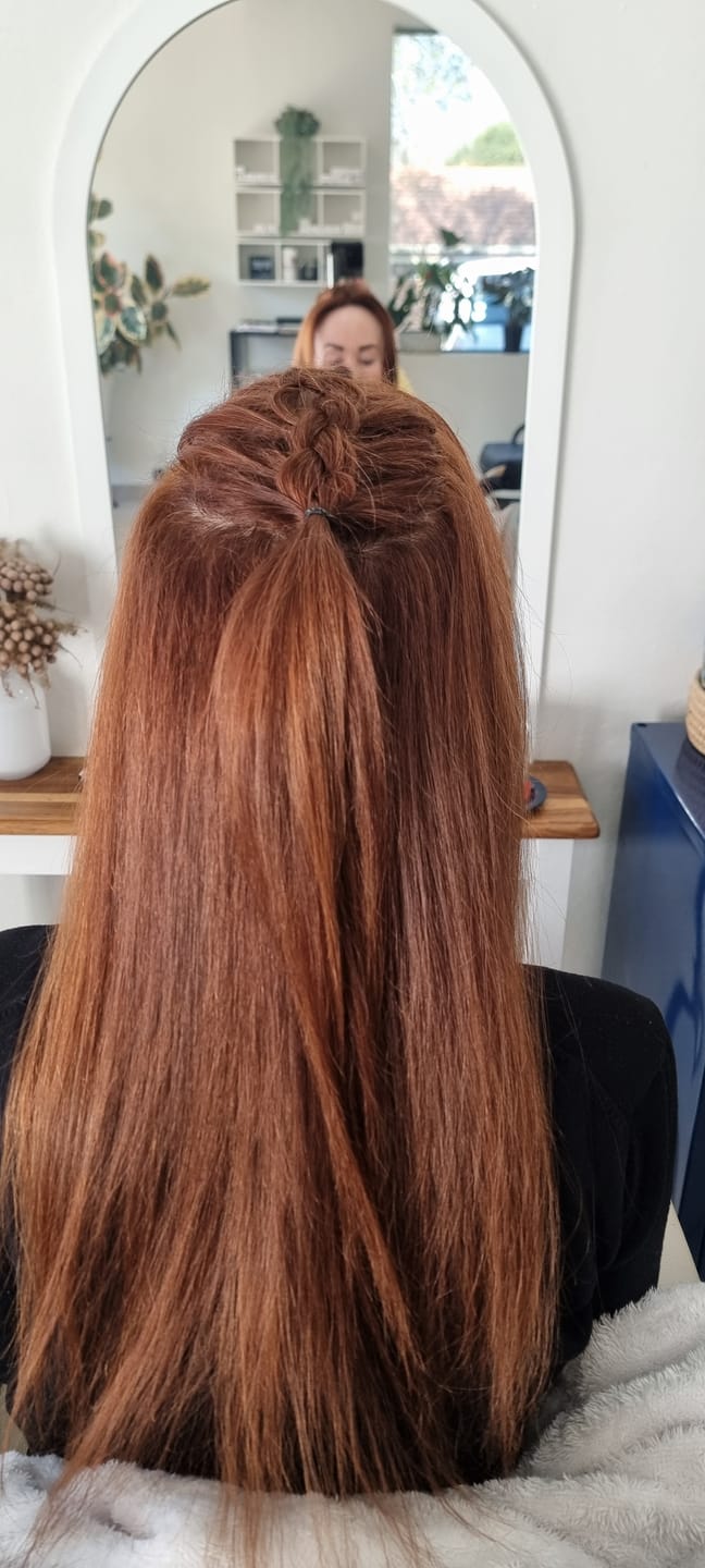 Customer photo review of Cowgirls Sulfate-Free Shampoo With Biotin