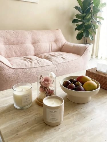 Customer photo review of DODO BEAN BAG TWO-SEATER - TEDDY FLEECE BEIGE